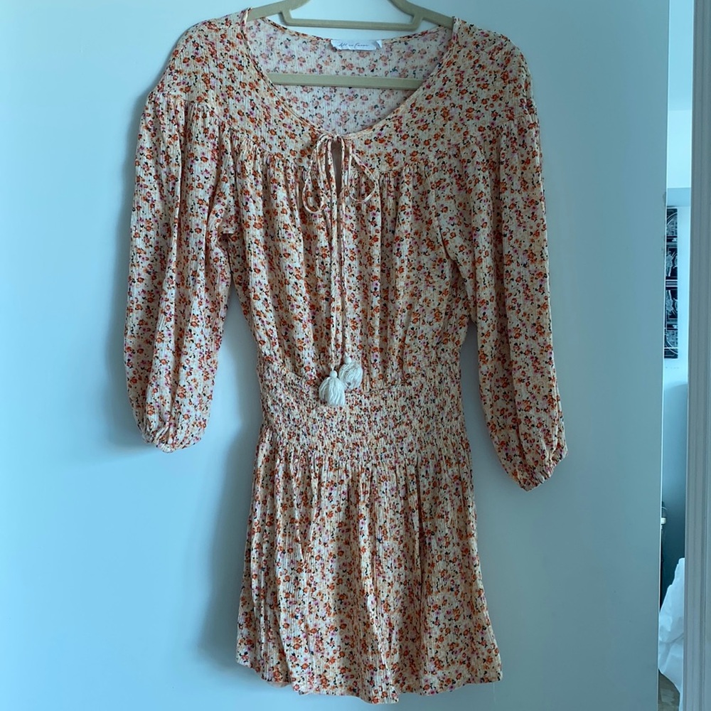 All In Favor Floral Dress - Size Small.